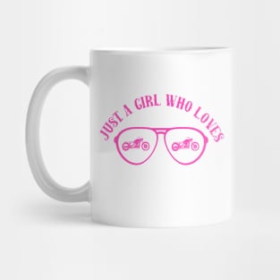 Just A Girl Who Loves Motorcycles Mug